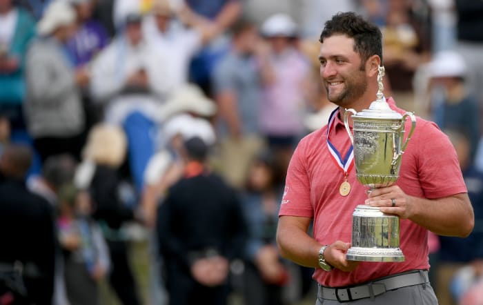Rahm became the first Spaniard to win the U.S. Open, and fourth to win a major.